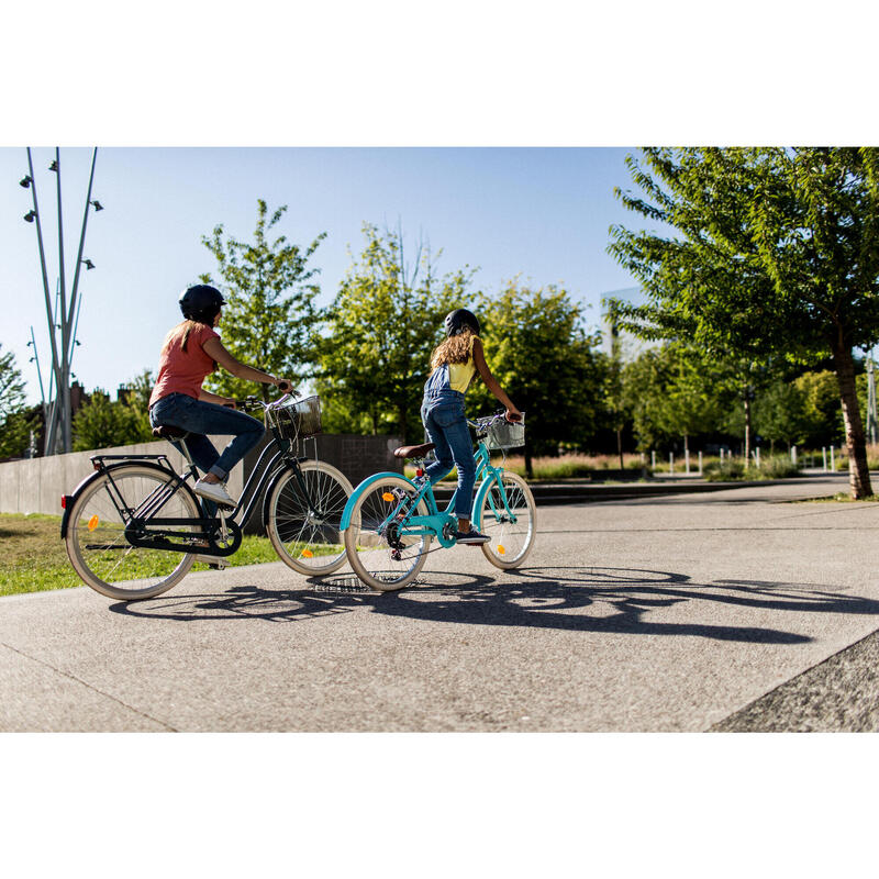 Bicicleta niños 24 pulgadas Elops 500 azul 9-12 años