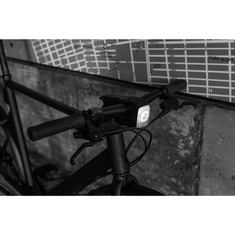 Luz delantera usb ciclismo 920 Elops - negro blanco - Decathlon