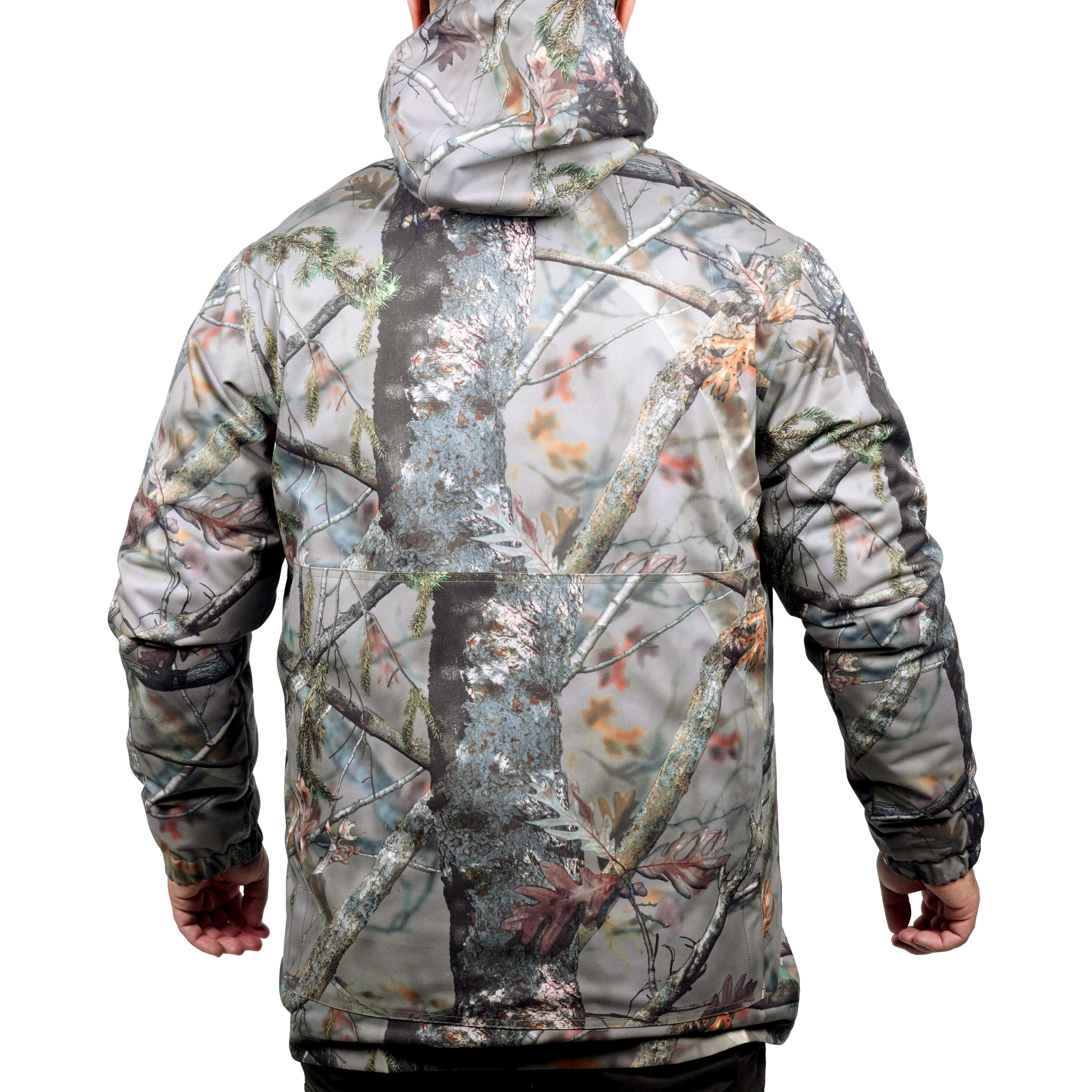 WARM HUNTING JACKET 100 - CAMOUFLAGE 5/9