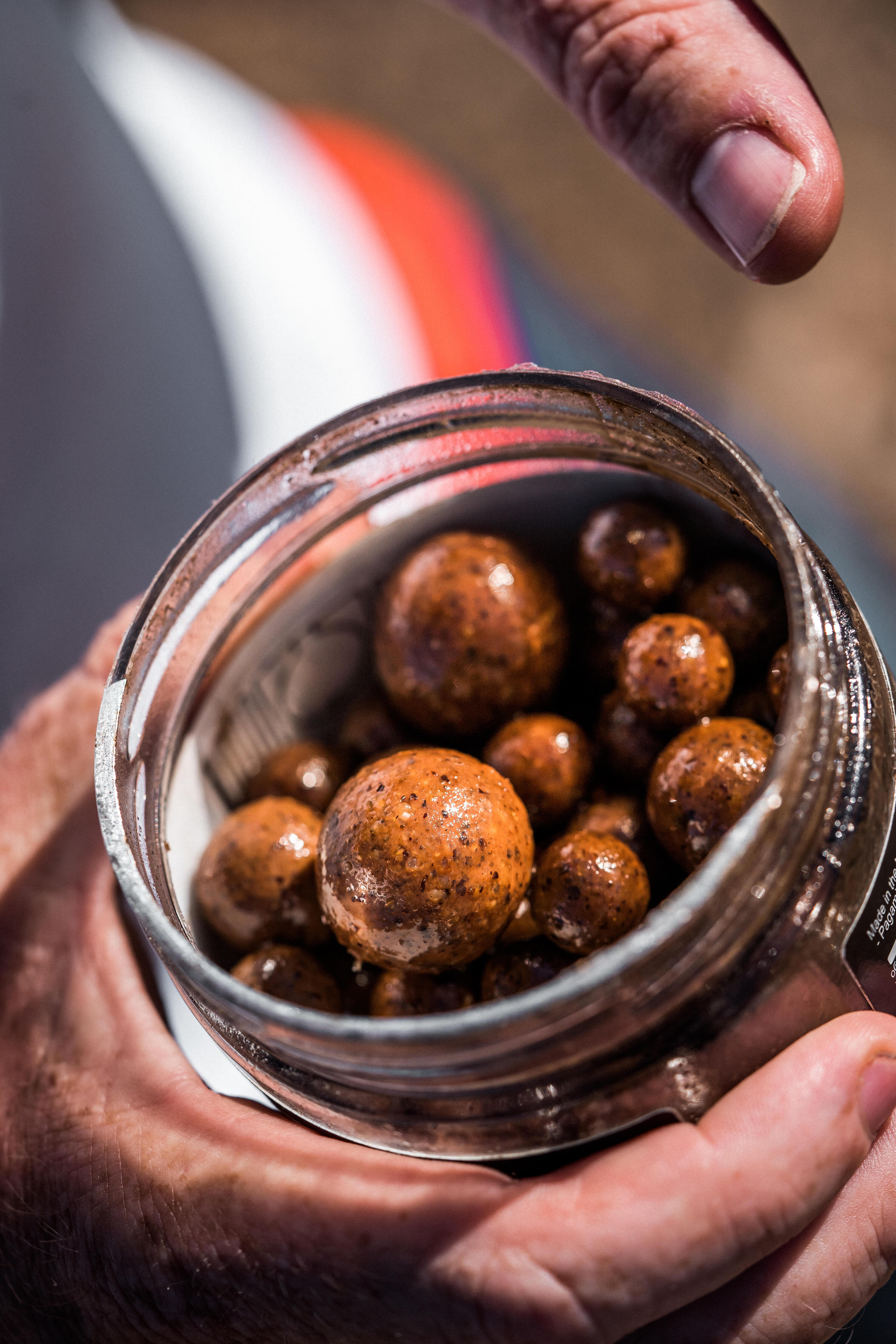 Boiles carp fishing HOOKBAITS fragola 8/9