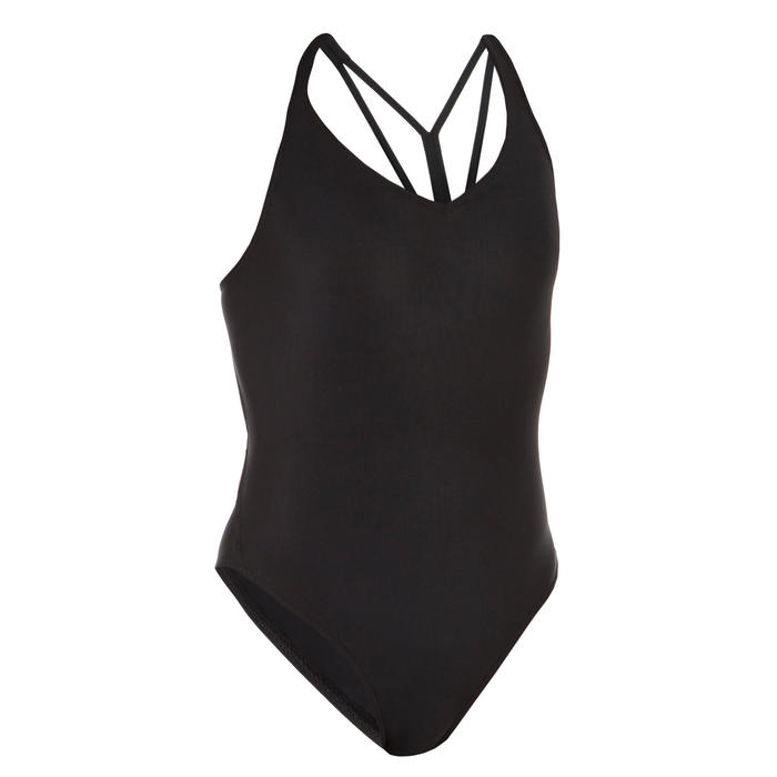 Maillot de bain femme de natation artistique (synchronisée) une pièce, noir. NABAIJI Decathlon Maillot de bain femme de natation artistique (synchronisée) une pièce, noir. NABAIJI Decathlon