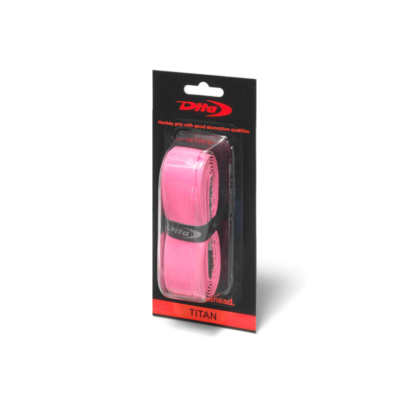 Grip de hockey sobre hierba Dita Titan rosa