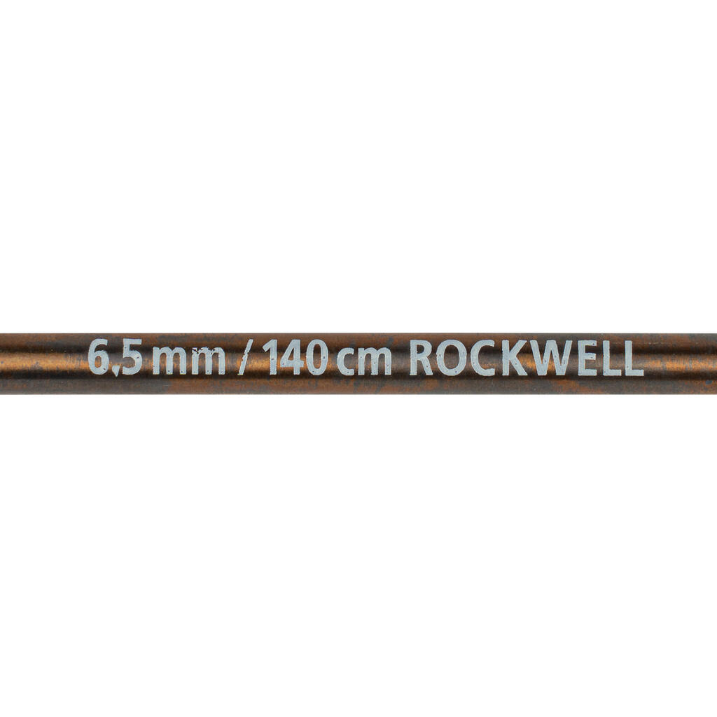 Harpūnas povandeninei medžioklei „Rockwell“, 140 cm ilgio 6,5 mm skersmens