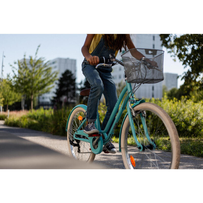Gyerek városi kerékpár, 24", 9-12 éveseknek - Elops 500
