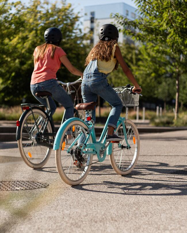 KIDS’ 24” 6-SPEED CITY BIKE 500