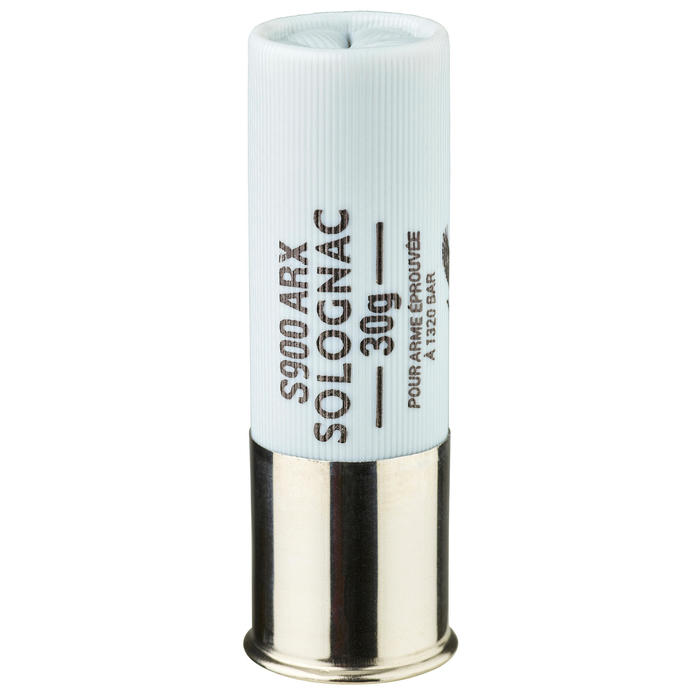 CARTOUCHE CALIBRE 12/76 S900 30G ACIER ARX N°6X10 SOLOGNAC ...