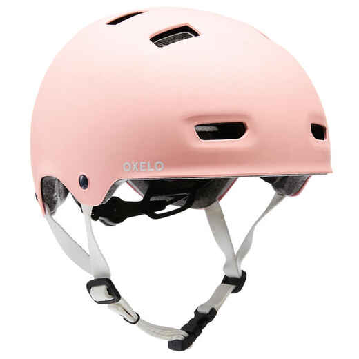 
      Inline Skating Skateboarding Scootering Helmet MF500 - Bridal Pink
  