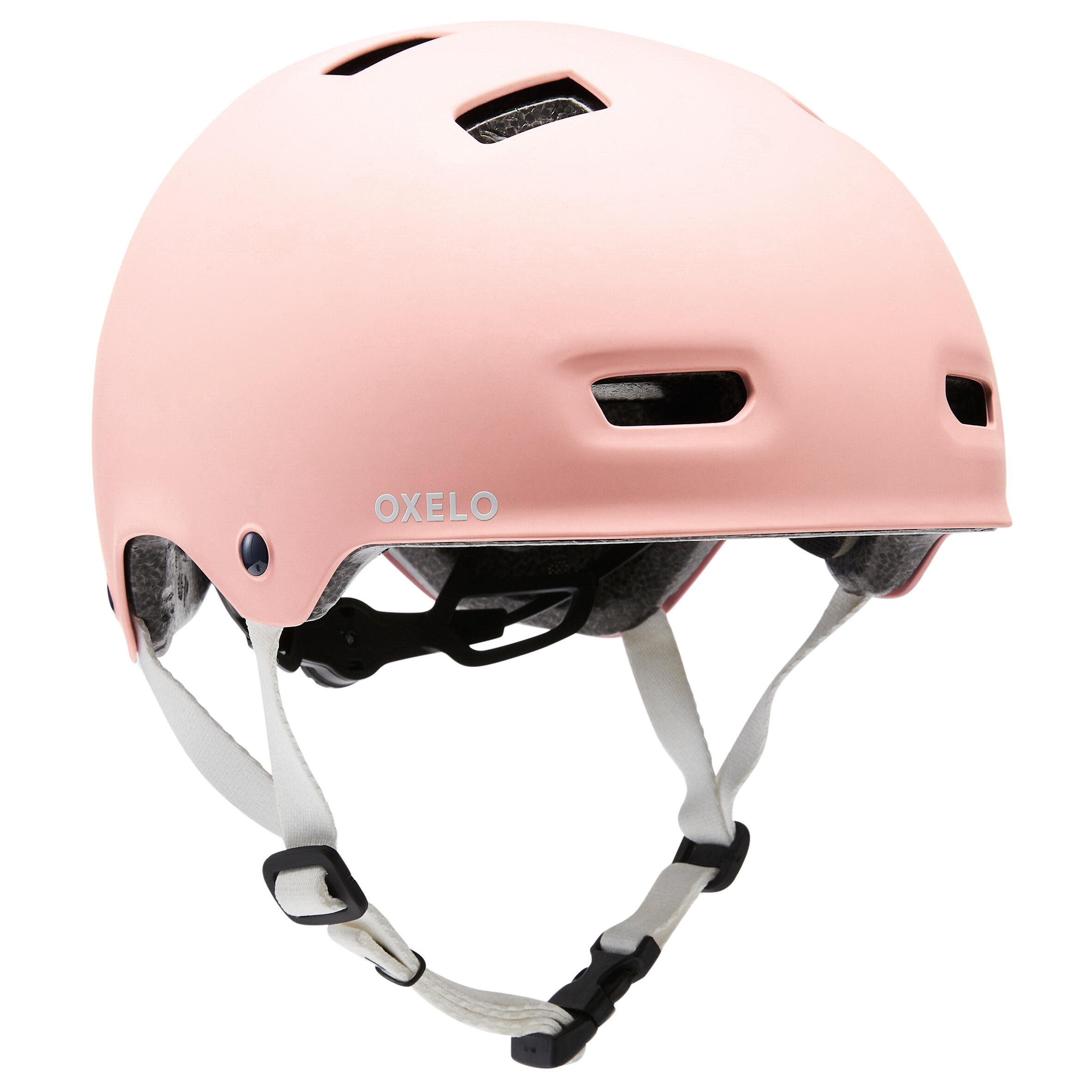 Oxelo Casco Rosa Decathlon Skateboarding Helmet Pink MF500