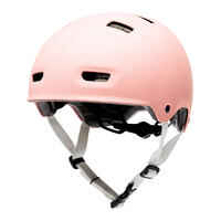 Inline Skating Skateboarding Scootering Helmet MF500 - Bridal Pink