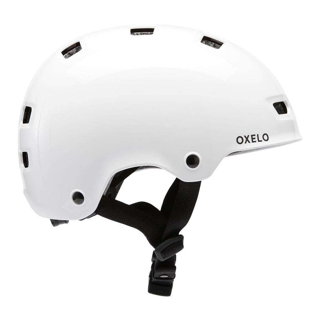 Skateboarding Helmet White - MF500