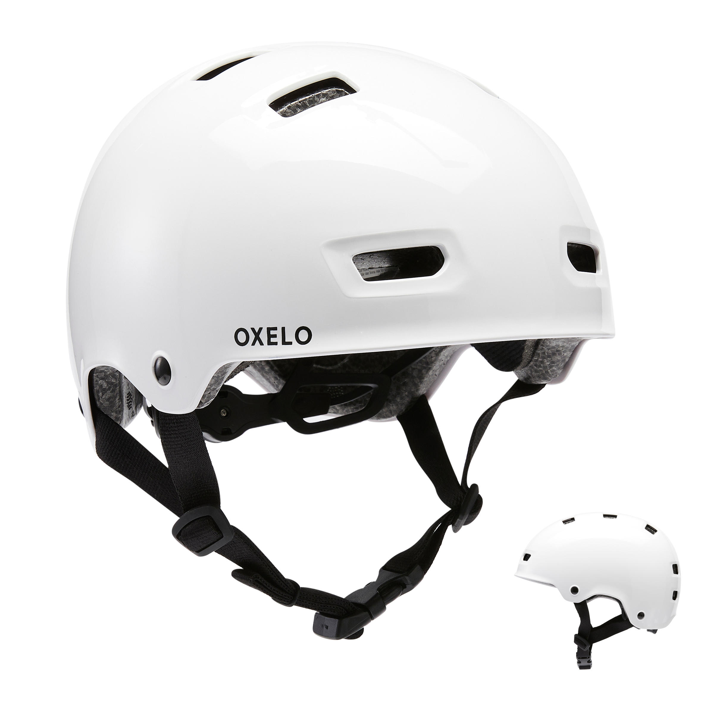 Skateboarding Helmet White - MF500 10/15