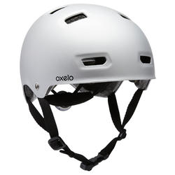 Casco Patines Patinete y Skate Oxelo MF500 Gris