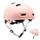 Шлем для велосипеда, роликов, скейтборда для взрослых розовый MF500 Oxelo