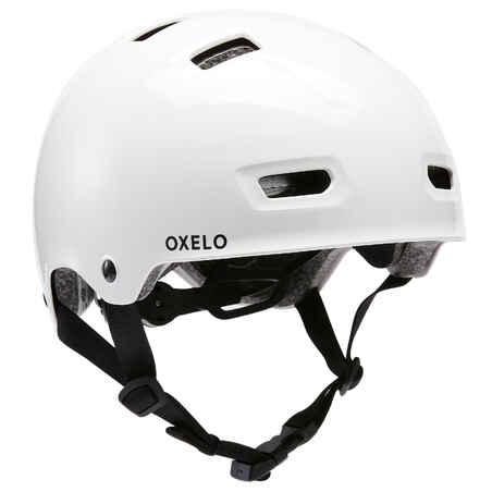 Skateboarding Helmet White - MF500
