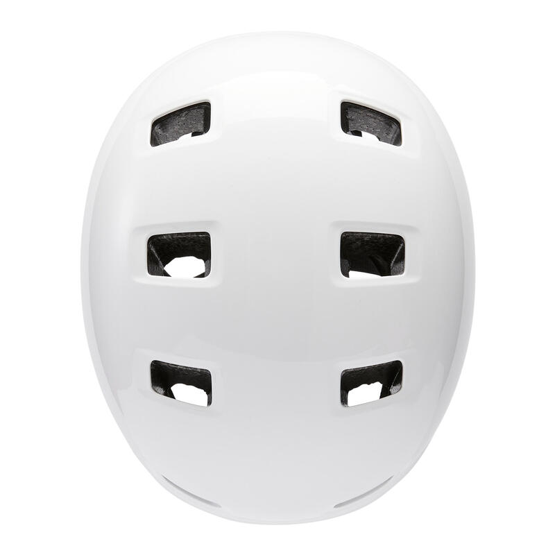 Inline Skating Skateboarding Scootering Helmet MF500 - White