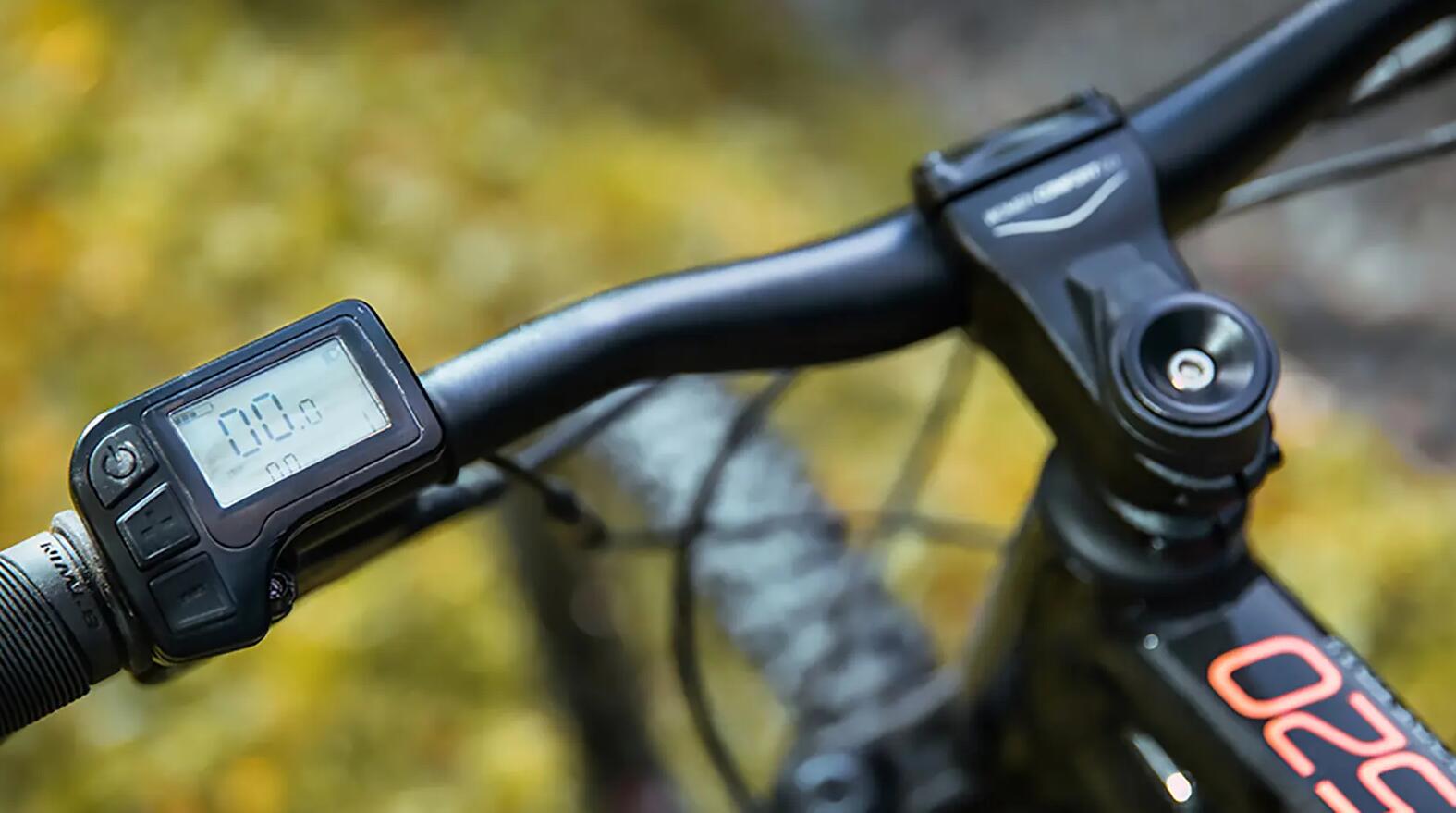 Decathlon Rockrider Electric Mountain Bike e-ST 520 - Handlebar screen