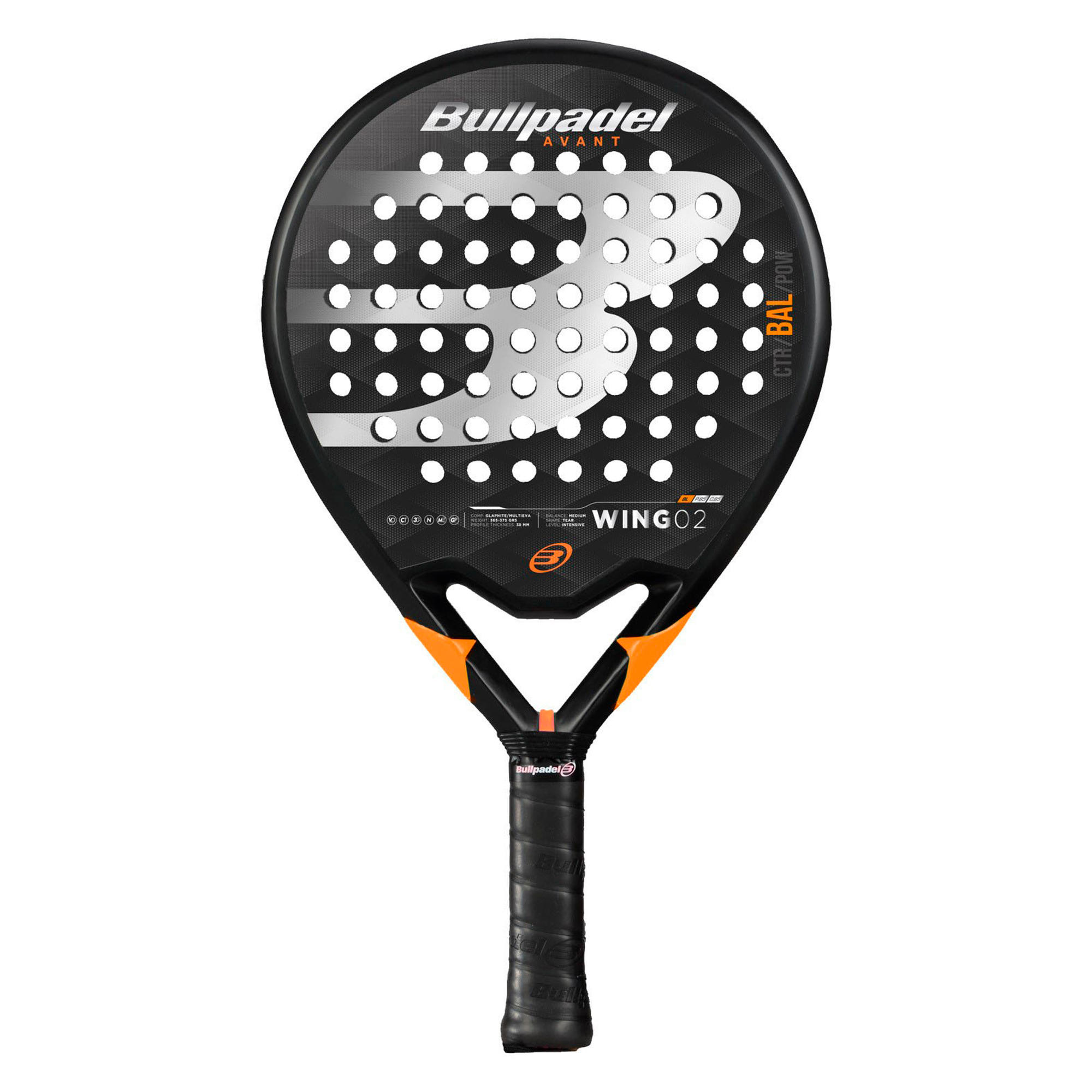 Adult Padel Racket Bullpadel Wing 21 Decathlon