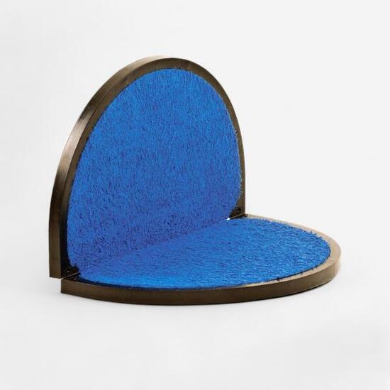 TAPPETINO poggiapiedi piscina FITFEET NERO BLU