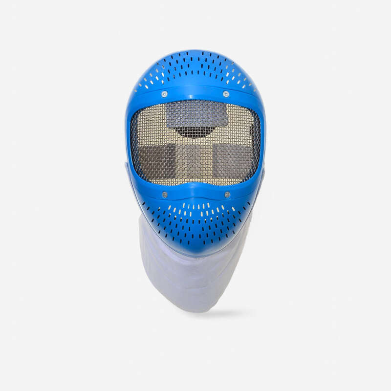 ROUPA E ACESSÓRIOS ESGRIMA - Máscara Esgrima Criança Azul NASYCON