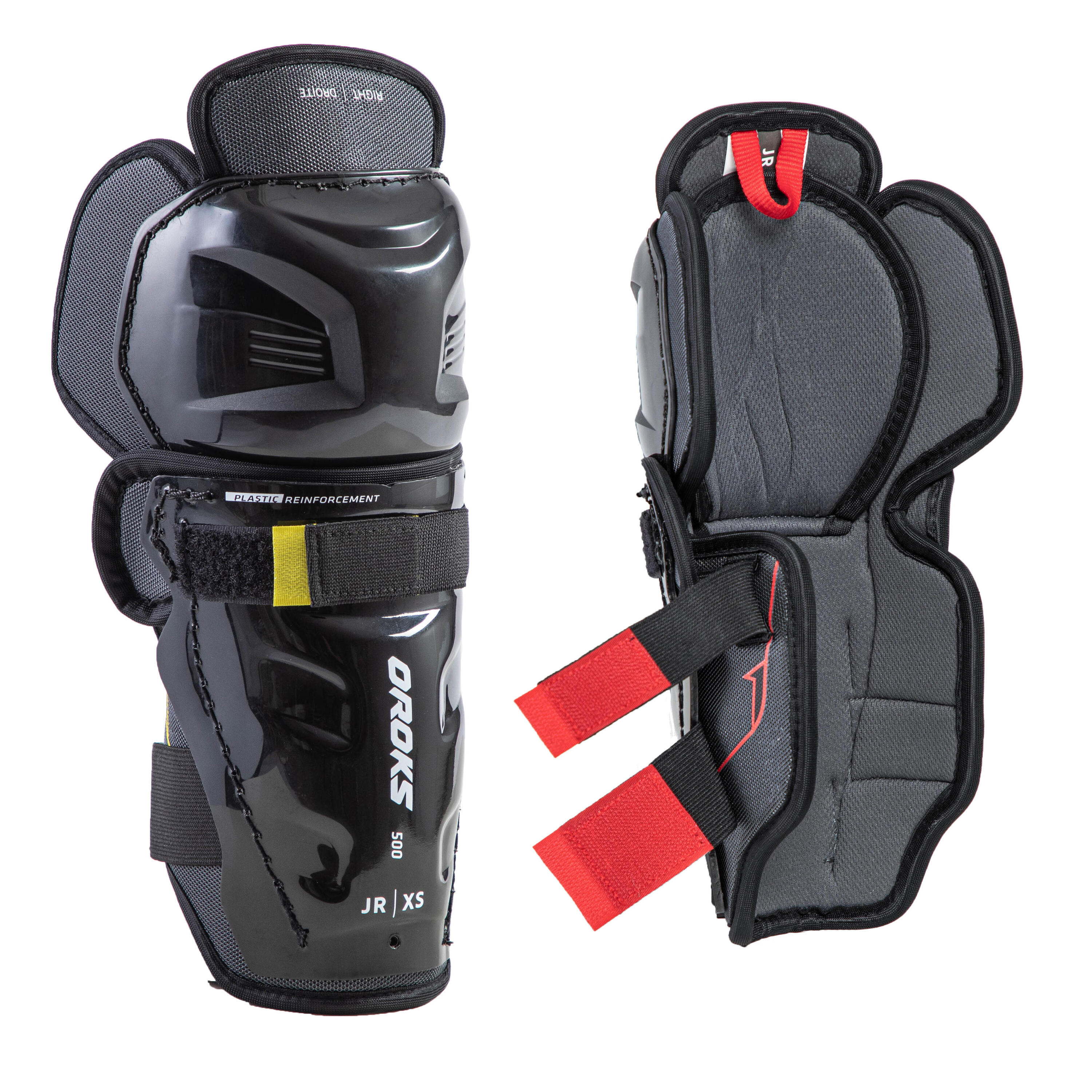 IH 500 JR Hockey Shin Guards 1/6