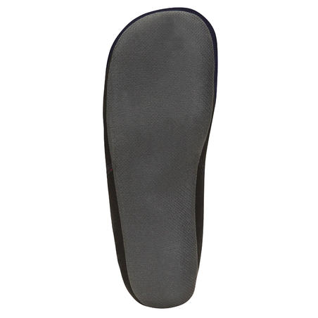Papuče za surfovanje i bodyboarding 100 od neoprena debljine 2 mm - crne