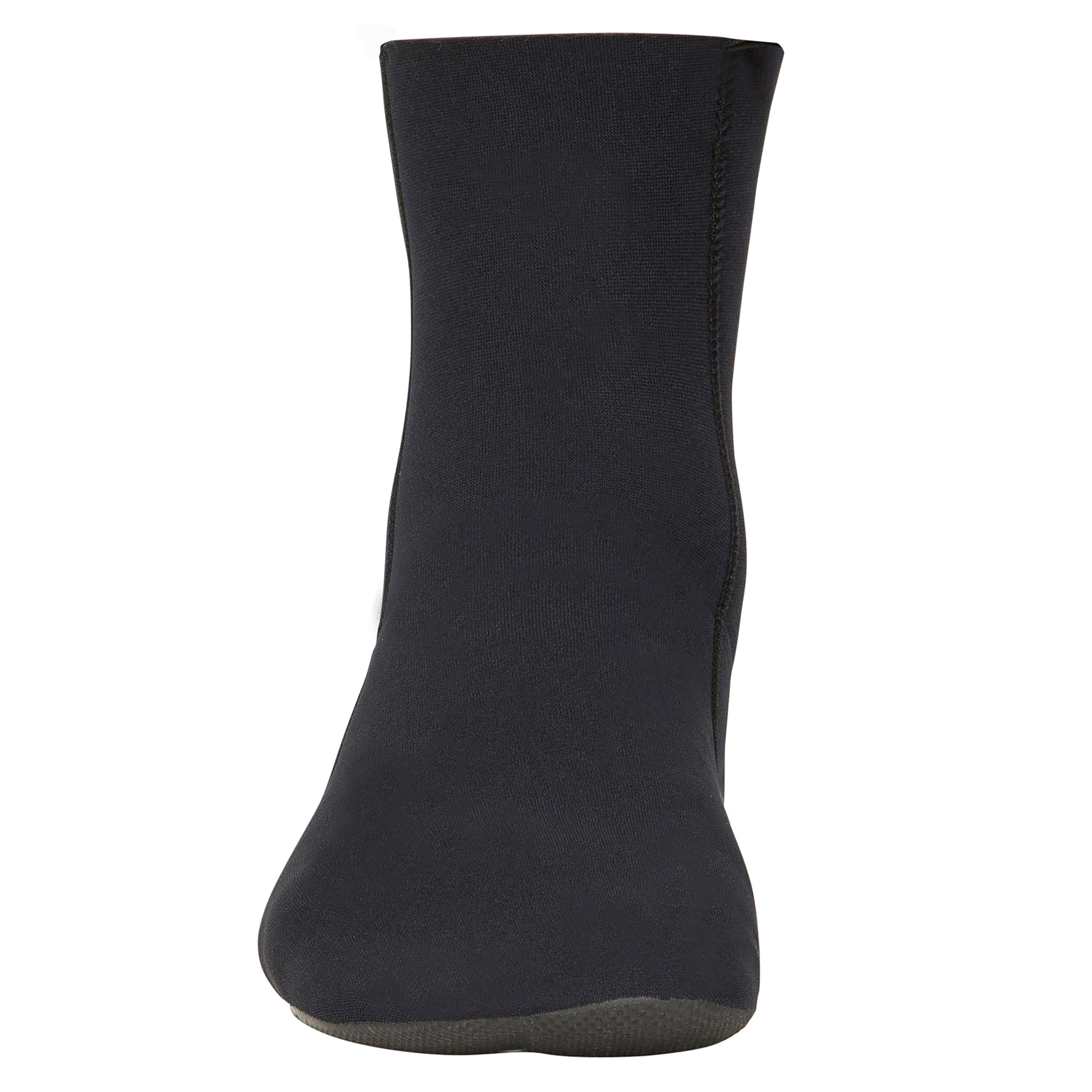 3 mm Neoprene Socks - Black - Olaian - Decathlon