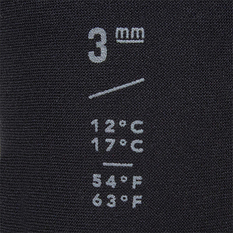 Neoprén szörfcipő, 3 mm