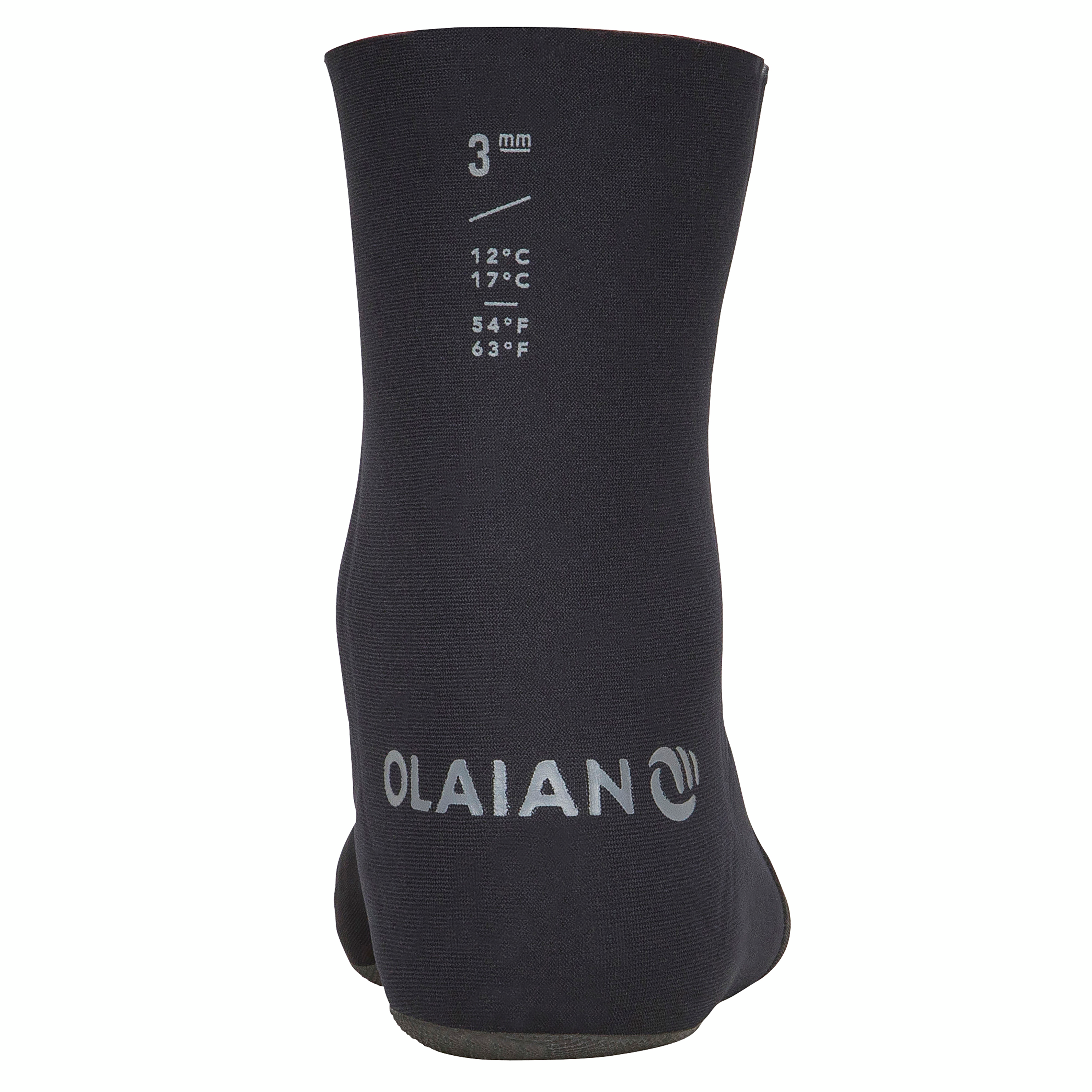Chaussettes En Néoprène 3 Mm, Chaussettes De Plongée Antidérapantes Thermiques Longueur 24cm, Chaussettes De Combinaison Pour Homme Et Femme, Idéal Pour Tuba Surf Snorkeling Natation Sports Nautiques