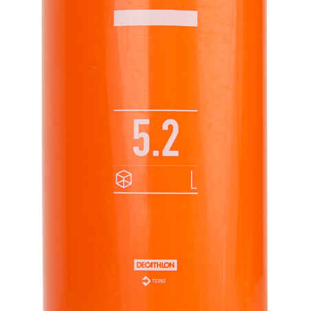 Pumpe Doppelhub Kajak 2 × 2,6 Liter orange