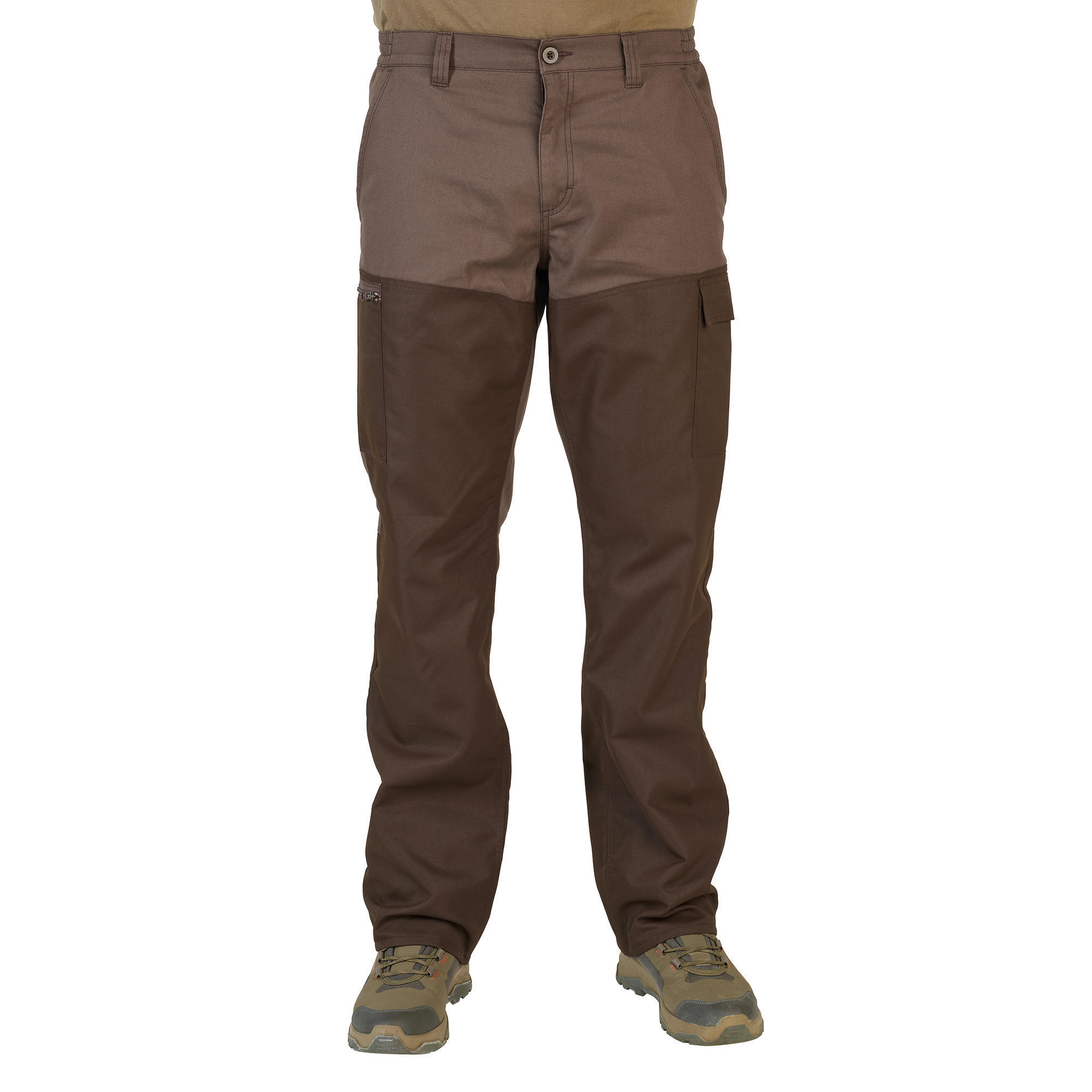 Reinforced hunting pants Brown 100