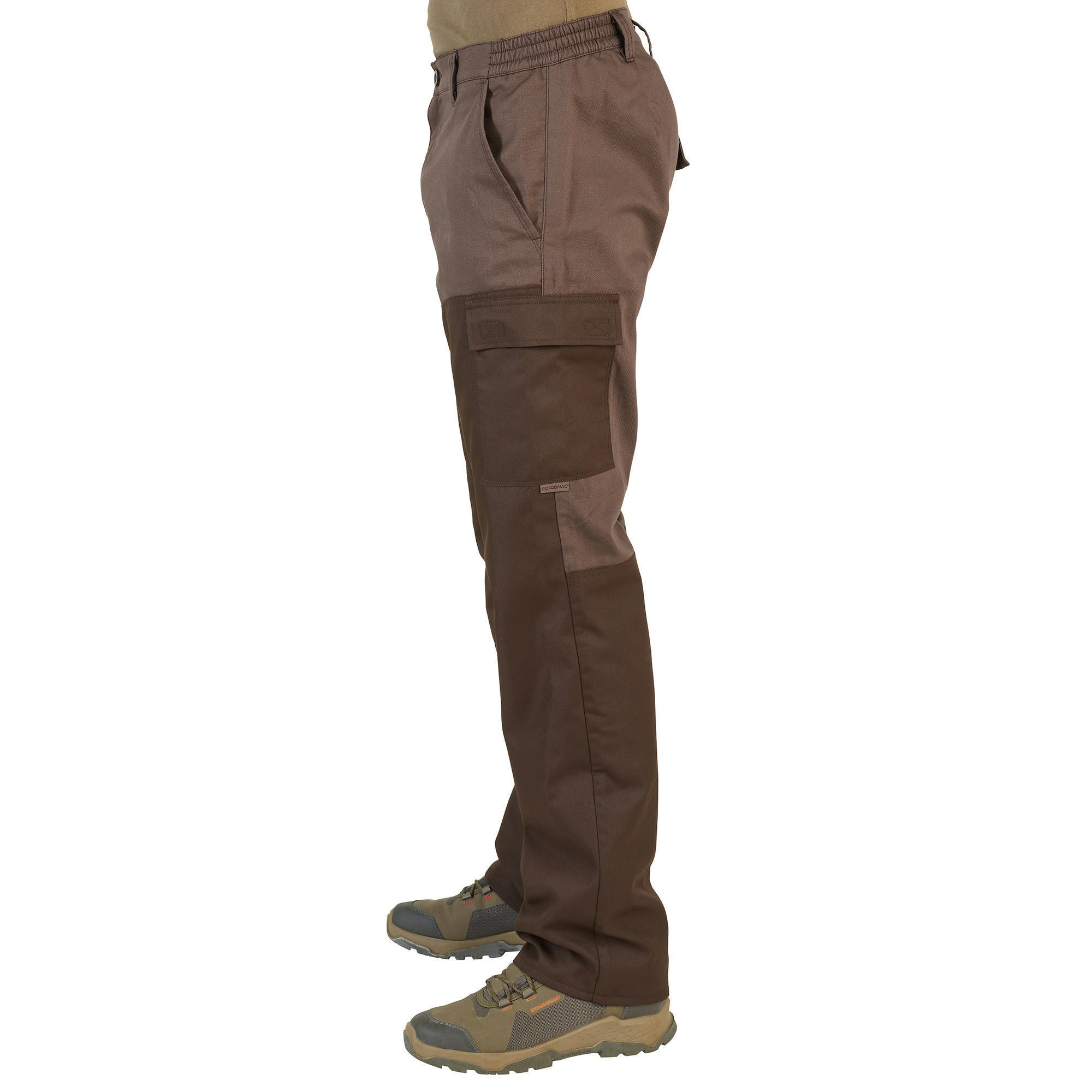 Reinforced hunting pants Brown 100