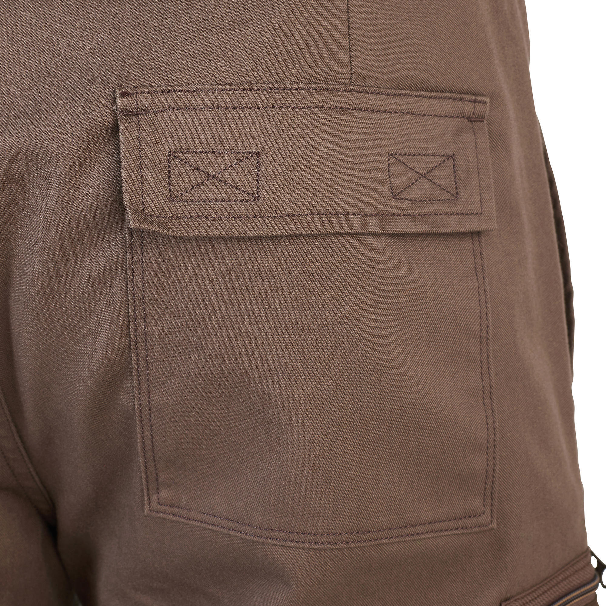 Reinforced hunting pants Brown 100