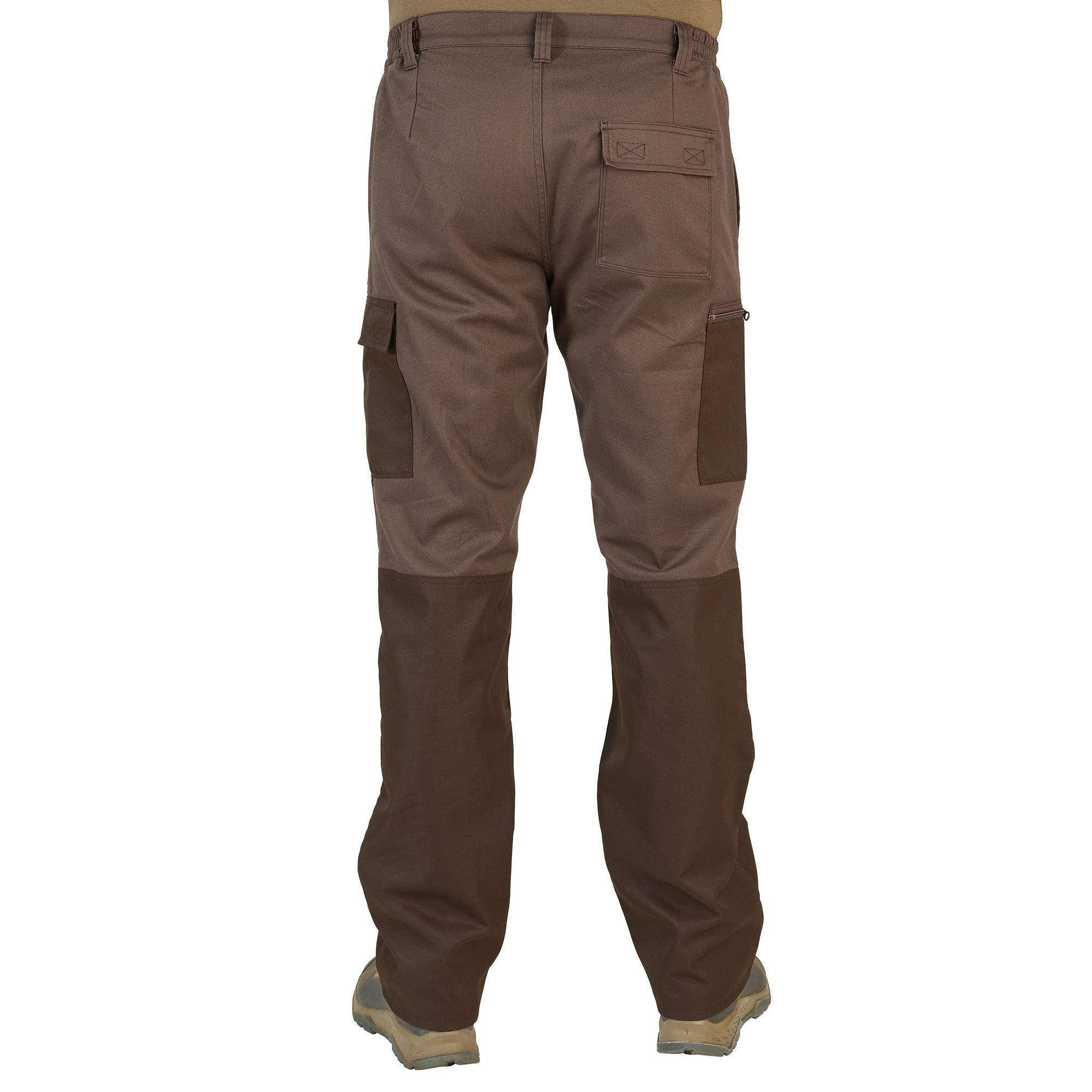 Reinforced hunting pants Brown 100