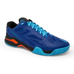 KUIKMA PADELSCHOENEN VOOR HEREN PS 990 STABILITY BLAUW/ORANJE | Decathlon