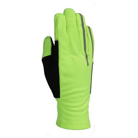Smartphone-compatible thermal cycling gloves, yellow