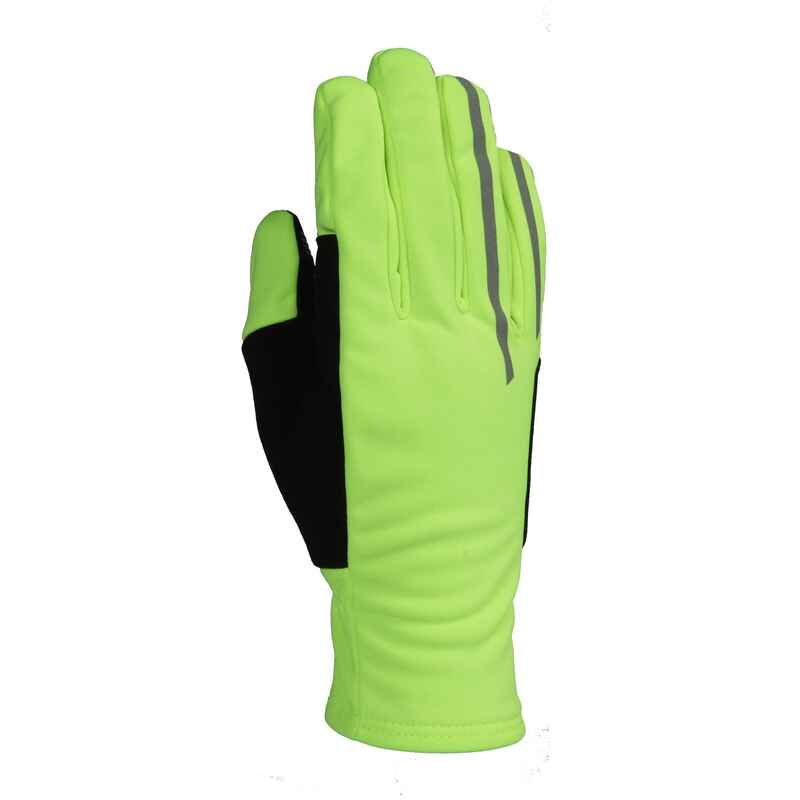 Winter-Fahrradhandschuhe 500 Fleece neon Winter-Fahrradhandschuhe 500 Fleece neon