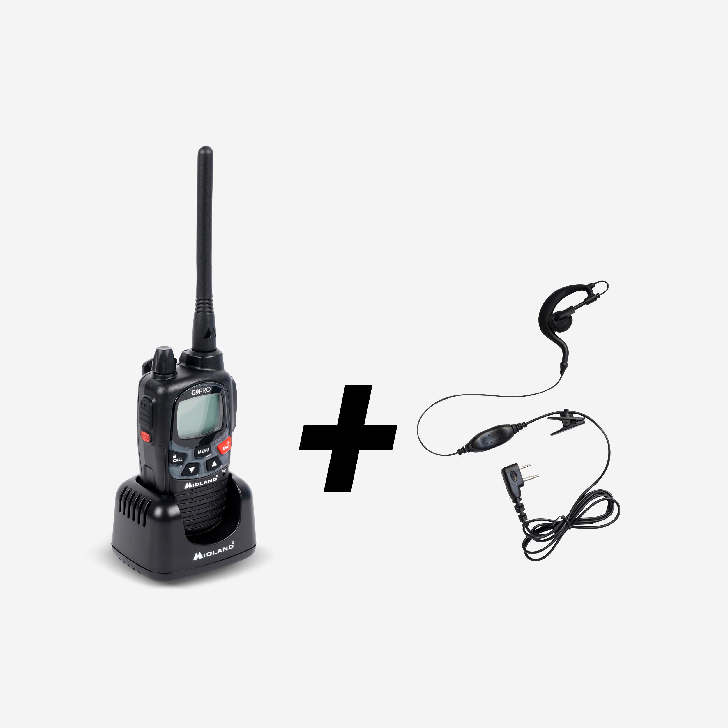 MIDLAND G9 PRO WALKIE-TALKIE + AURICOLARI