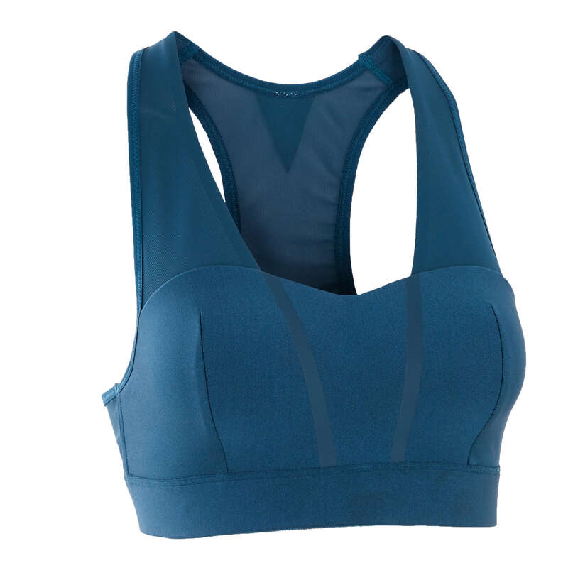 STANIKI, BIELIZNA FITNESS DAMSKA Fitness, siłownia - Stanik FBRA 500 DOMYOS - Odzież i buty fitness