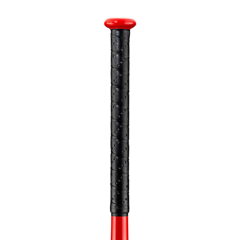 Bate Béisbol Aluminio Kipsta BA550 32'' 34'' Rojo Negro