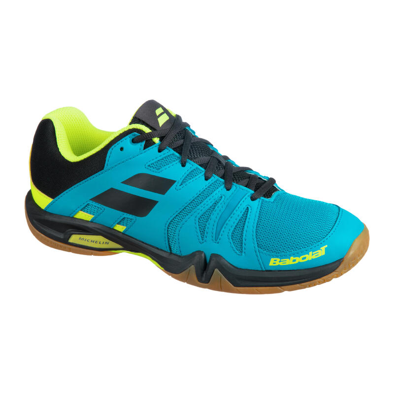 Chaussure de Badminton, Squash et sports indoor Shadow team Malibu Bleu