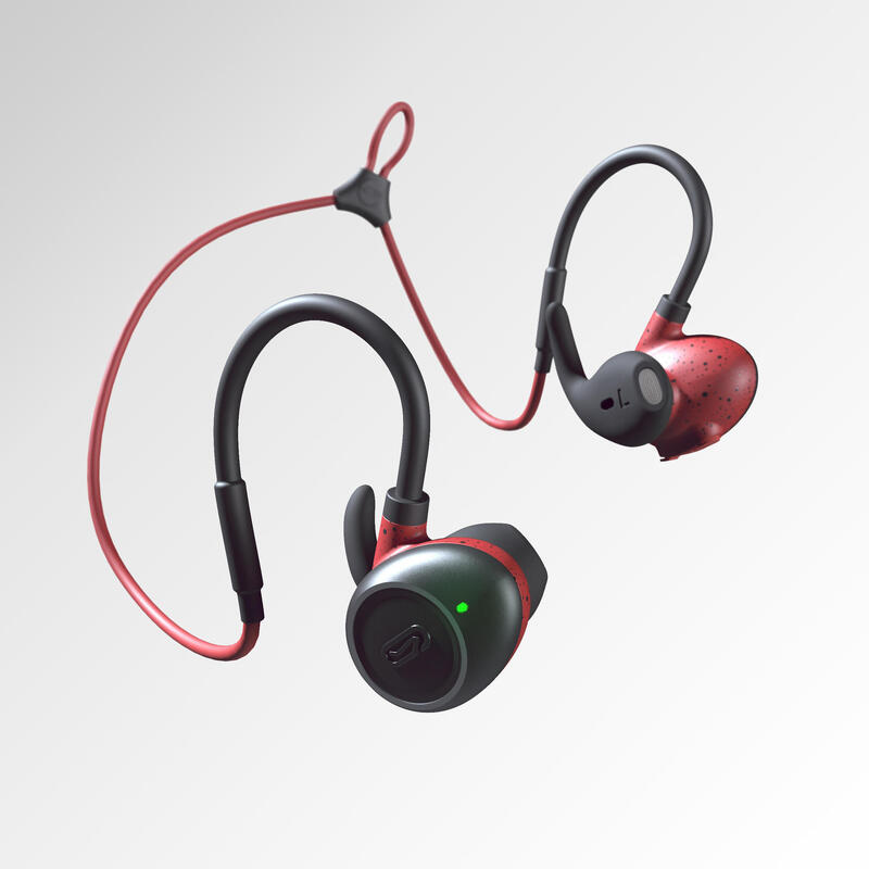 ECOUTEURS RUNNING SANS FIL KALENJI 900 BLUETOOTH ROUGES