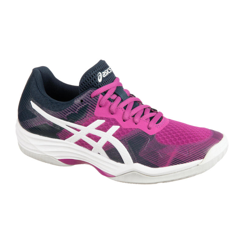 Chaussures de Badminton, Squash, Sports Indoors GEL-TACTIC DIGITAL GRAPE/WHITE