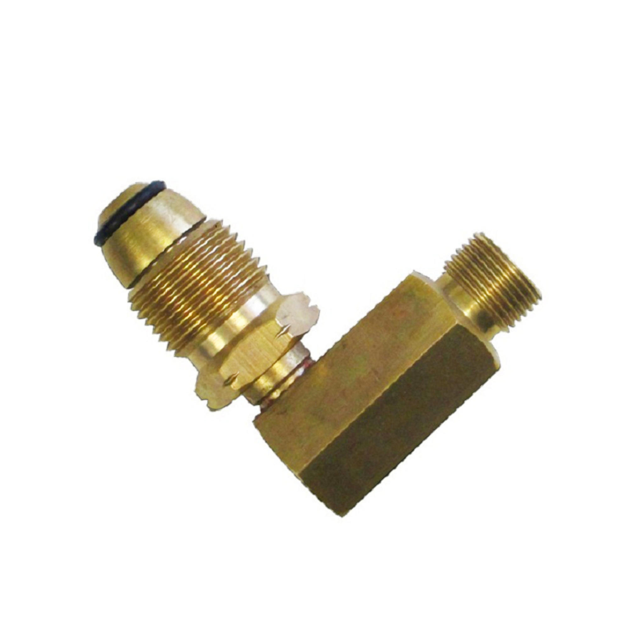 GASMATE ADAPTOR 90 POL - 3/8 IN LH BSP