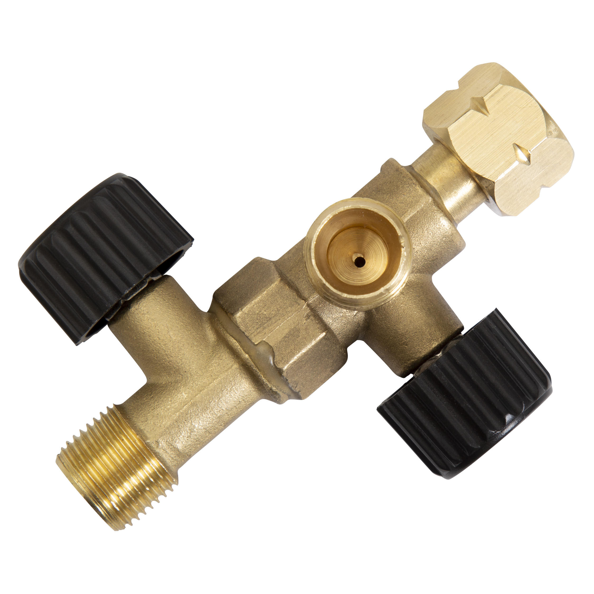 GASMATE ADAPTOR TWO 3/8 IN LH BSP CONNECTIONS