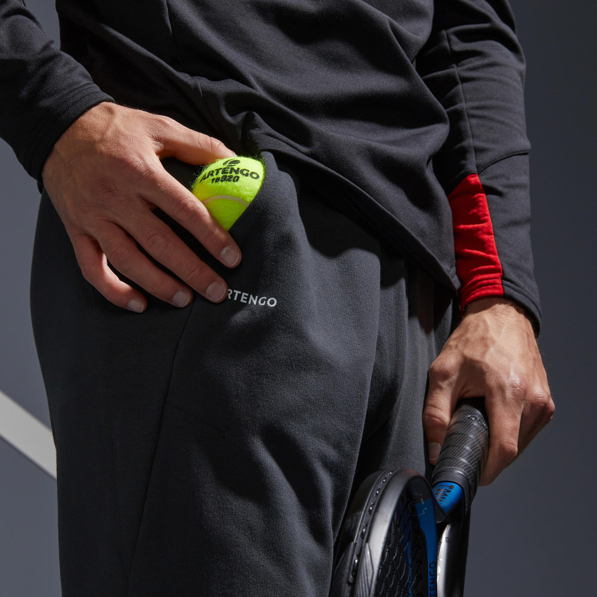 Uomo Pantaloncini da TENNIS TPA 500 Grigio Termico