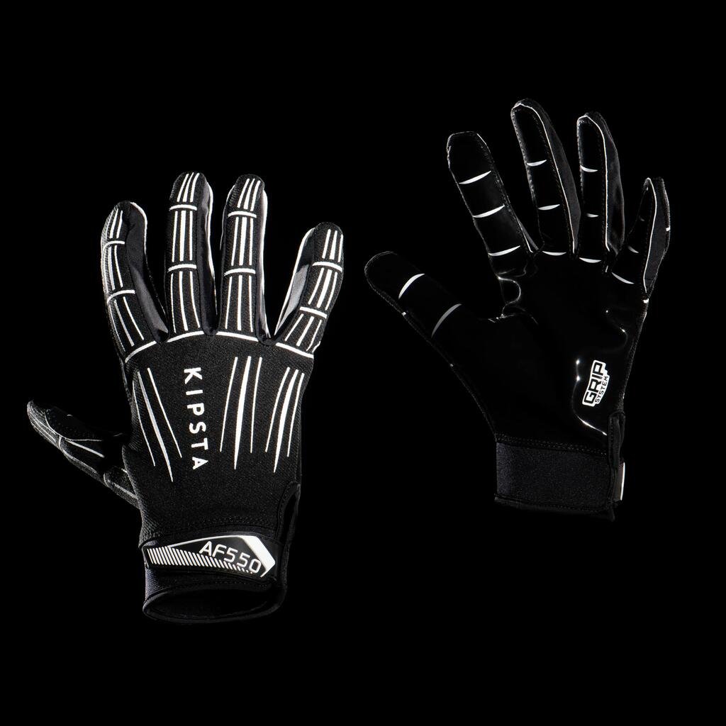 Handschuhe Football AF550GR Damen/Herren schwarz