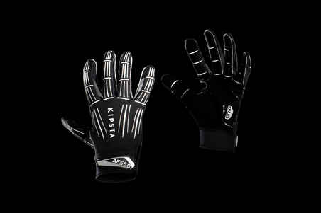 Adult American Football Gloves AF550GR - Black