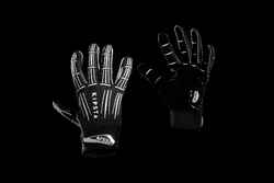 Γάντια ενηλίκων για αμερικανικό ποδόσφαιρο AF550GR - Μαύρο