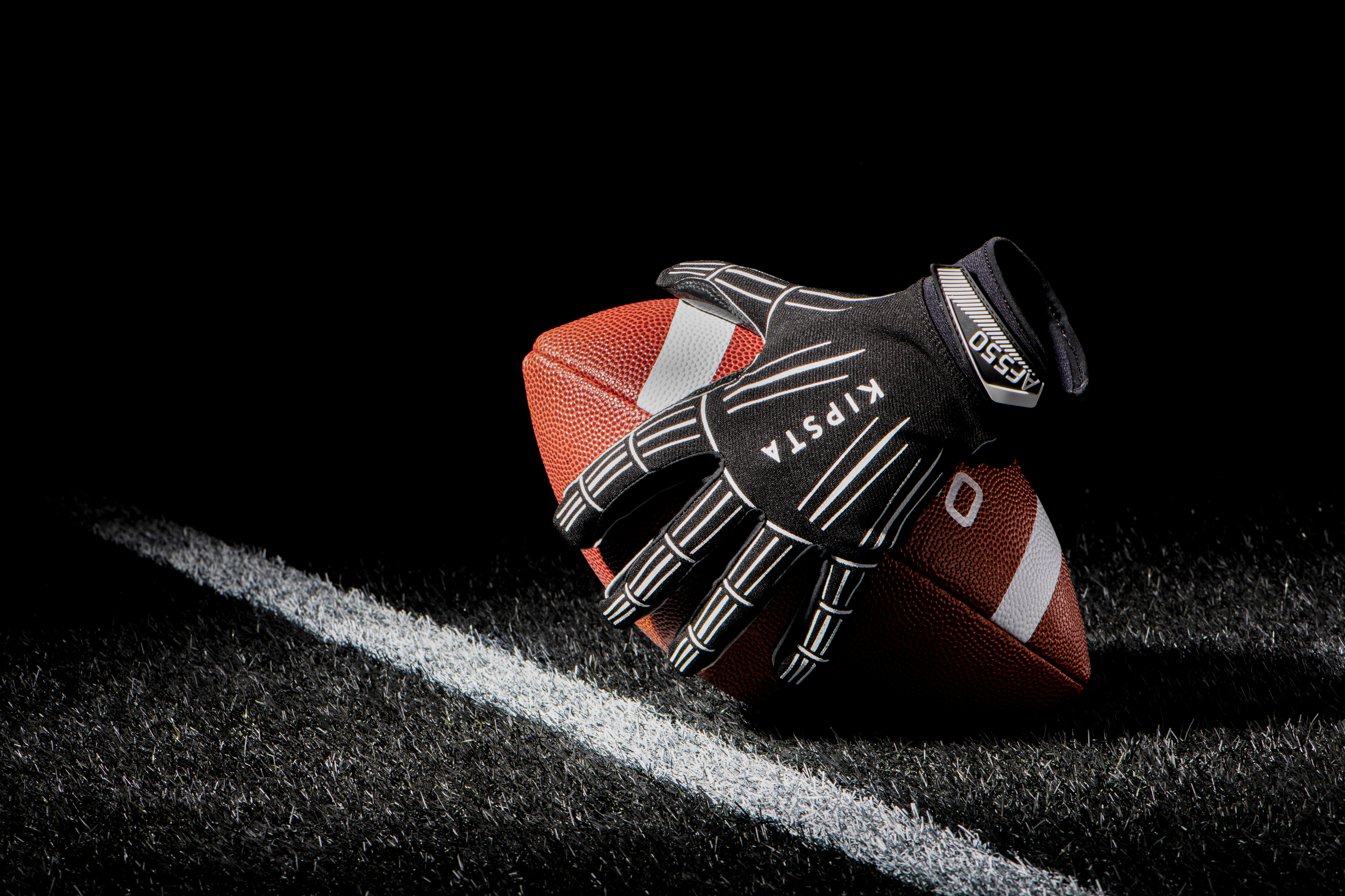 Football Gloves - 550 GR Black - KIPSTA