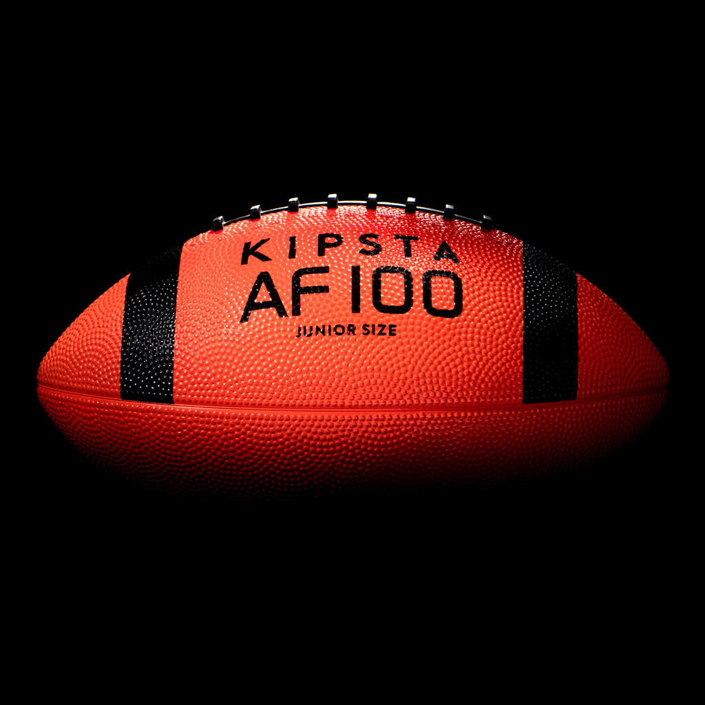 Kids' American Football - Orange/Black